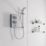 Gainsborough Slim Duo Grey 9.5kW  Electric Shower