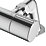 Swirl  Deck-Mounted Thermostatic Bath Shower Mixer Chrome Plated