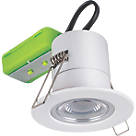 Luceco F-ECO Fixed  Fire Rated LED Downlight White 5W 450lm
