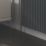 Reina 500mm x 1190mm 4485BTU Anthracite Horizontal 3 Column Radiator
