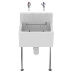 Armitage Shanks Birch Cleaners & Laboratory Sink No Tap Holes 450mm