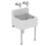 Armitage Shanks Birch Cleaners & Laboratory Sink No Tap Holes 450mm