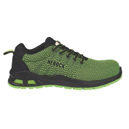 Herock Titus Size 9  Fluo Green    Safety Trainers