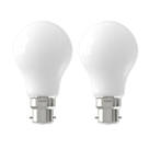 Calex Softline BC A60 LED Light Bulb 806lm 8W 2 Pack