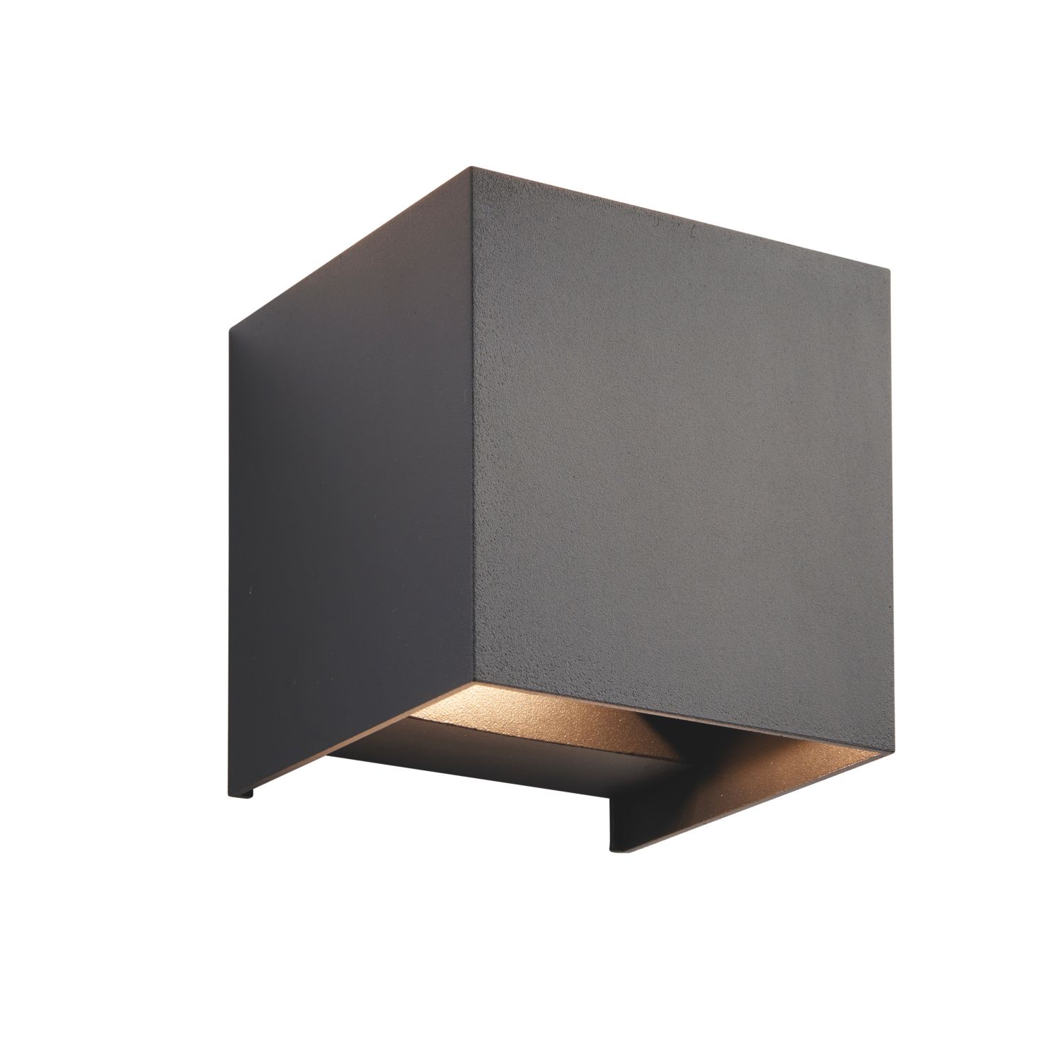 Saxby Rowan Outdoor LED Up & Down Wall Light Black 11W 950lm (660RE)