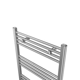 Flomasta 1200mm x 600mm 1415BTU Chrome Flat  Towel Radiator