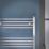 Flomasta 1200mm x 600mm 1415BTU Chrome Flat  Towel Radiator
