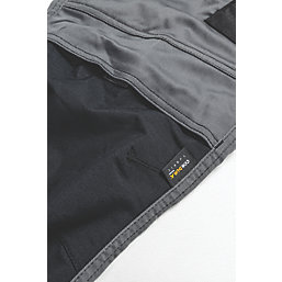 CAT Essentials Stretch Knee Pocket Trousers Grey 30" W 32" L
