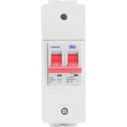 British General Fortress 100A DP  Main Switch Isolator Enclosure