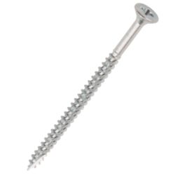 Turbo Silver  PZ Double-Countersunk  Multipurpose Screws 6mm x 100mm 1000 Pack