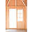 Shire Rowney 14' x 9' 6" (Nominal) Hip Timber Log Cabin