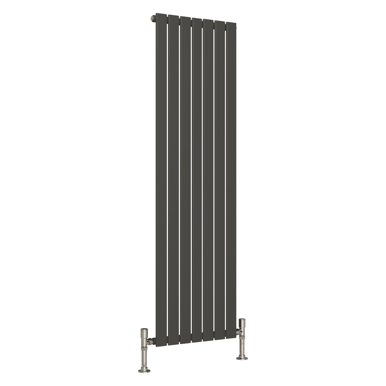 Reina Harley Single 1600mm x 490mm 2845BTU Anthracite Vertical Designer Radiator (661EE)