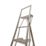 Werner Aluminium 2.27m 5 Step Swingback Platform Step Ladder