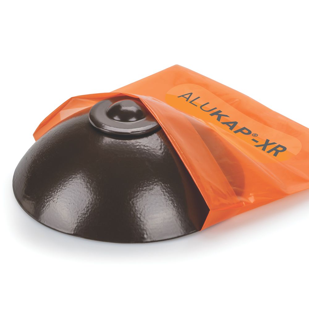 ALUKAP-XR Brown  Roof Lantern Pinnacle Top Cap 185mm x 185mm