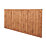 Forest Vertical Board Closeboard  Garden Fencing Panel Golden Brown 6' x 3' Pack of 20