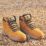 Apache Moose Jaw Size 5  Wheat Waterproof  Safety Boots