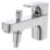 Ideal Standard Cerabase Chrome 122mm Deck Mounted Single Control Manual Shower Mixer Tap