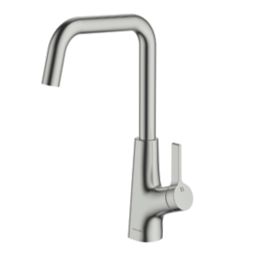 Clearwater Azia Battery-Powered Single Lever Monobloc Tap with Sensor Operation Brushed Nickel PVD