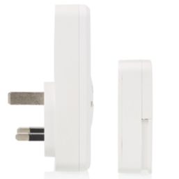 Byron DBY-23442BS Plug-In Wireless Door Chime White