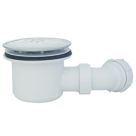 Shower Waste Chrome 90mm