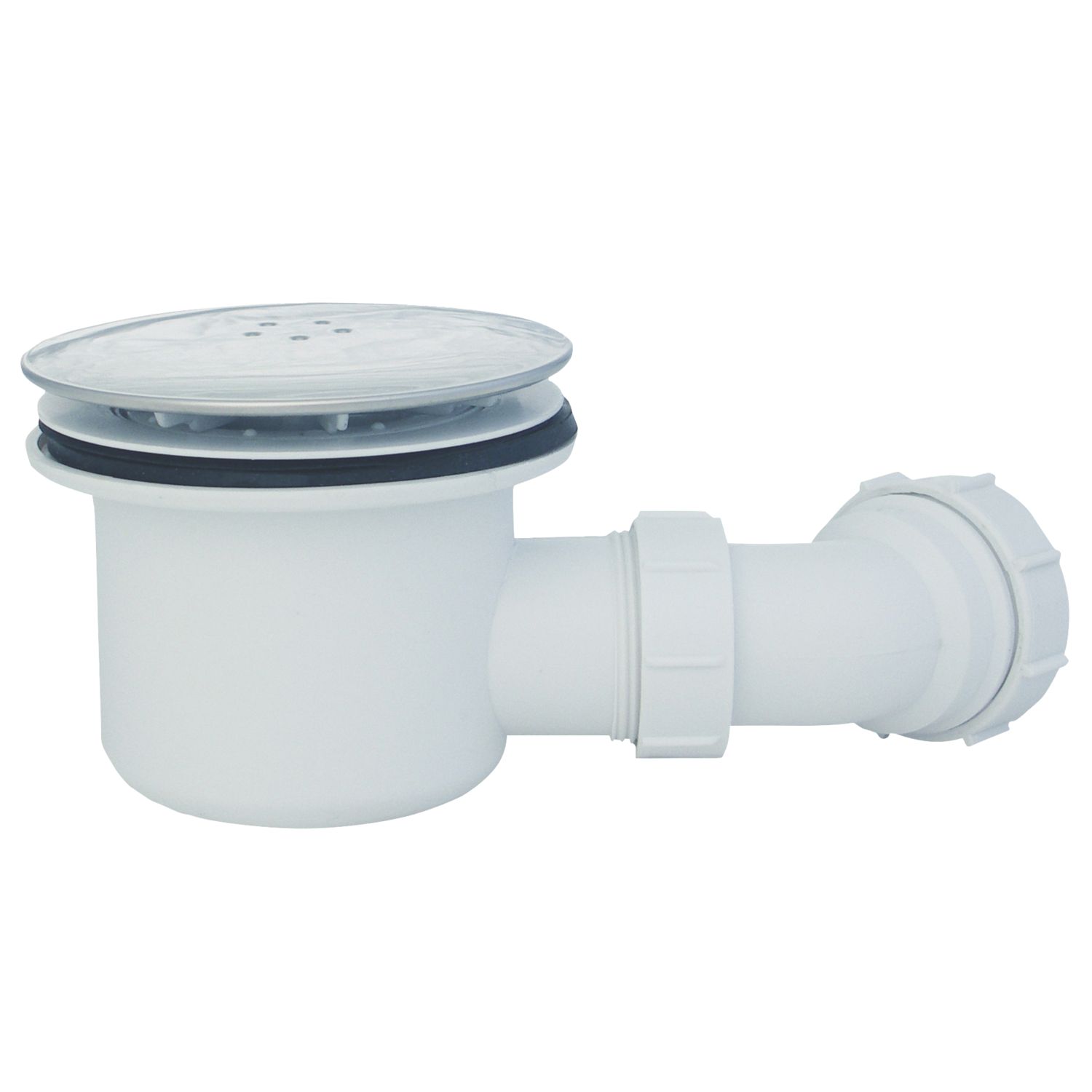 Shower Waste Chrome 90mm (661PJ)