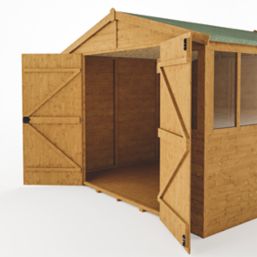 Rowlinson  9' x 9' (Nominal) Apex Shiplap T&G Timber Workshop