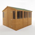 Rowlinson  9' x 9' (Nominal) Apex Shiplap T&G Timber Workshop
