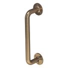 Rothley  Straight Household Grab Rail Antique Brass 305mm