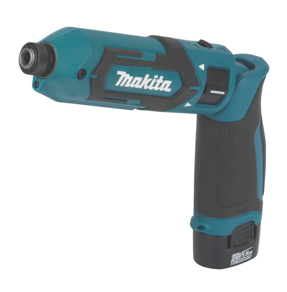 Refurb Makita TD022DSE 7.2V 2 x 1.5Ah Li Ion Cordless Pencil