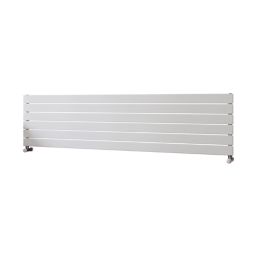 Ximax Oceanus 445mm x 1800mm 3017BTU White Horizontal Designer Radiator
