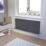 Ximax Oceanus 600mm x 1420mm 4635BTU Anthracite Horizontal Designer Radiator