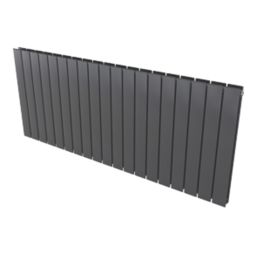 Ximax Oceanus 600mm x 1420mm 4635BTU Anthracite Horizontal Designer Radiator