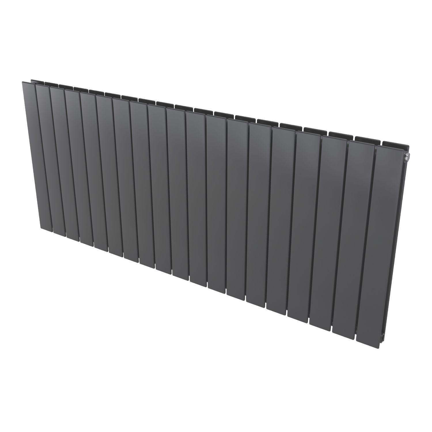 Ximax Oceanus 600mm x 1420mm 4635BTU Anthracite Horizontal Designer Radiator (661TR)