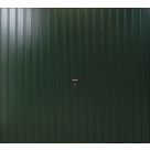 Gliderol Vertical 8' x 6' 6" Non-Insulated Frameless Steel Up & Over Garage Door Fir Green