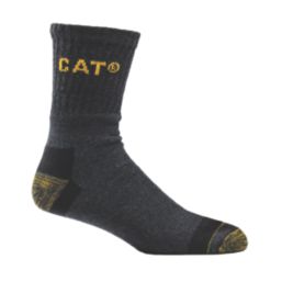 CAT Premium Work Socks Charcoal 11-14 3 Pairs