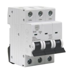MK Sentry  40A 3-Pole B Curve 3-Phase MCB