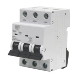MK Sentry  40A 3-Pole B Curve 3-Phase MCB