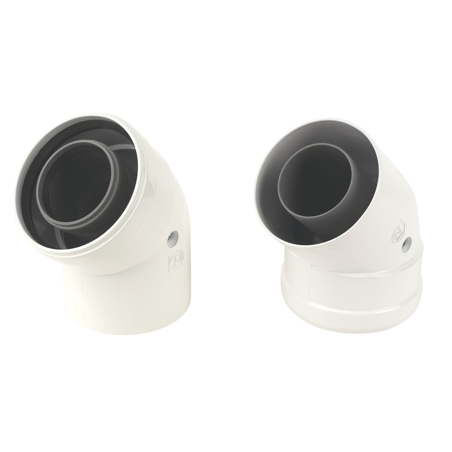 Ariston Coaxial Elbows 45° 2 Pack (66211)