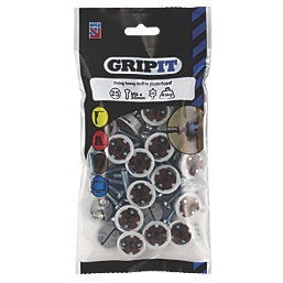 GripIt  Plasterboard Fixings 20mm x 205mm 25 Pack