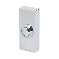 Byron  Wired Doorbell Bell Push Chrome