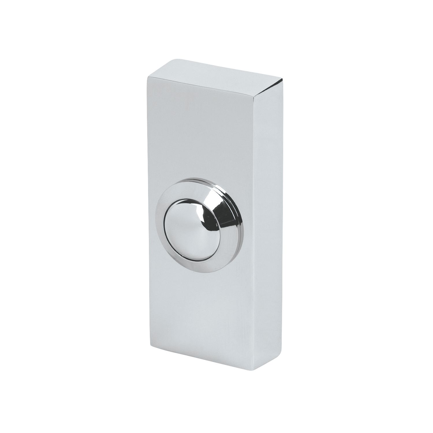 Byron Wired Doorbell Bell Push Chrome (66228)