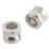 Easyfix A2 Stainless Steel Security Shear Nuts M8 10 Pack