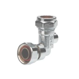 Flomasta Angled Service Valve 15mm x 1/2"