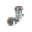 Flomasta Angled Service Valve 15mm x 1/2"