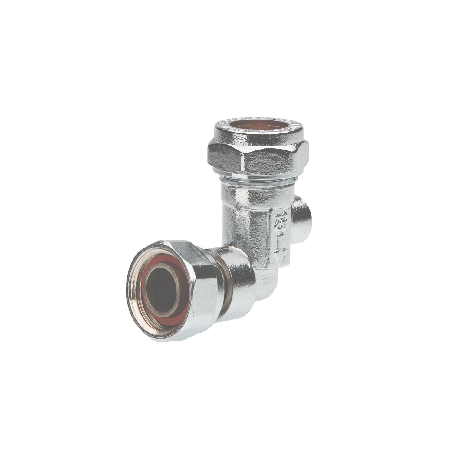 Flomasta Angled Service Valve 15mm x 1/2" (66255)