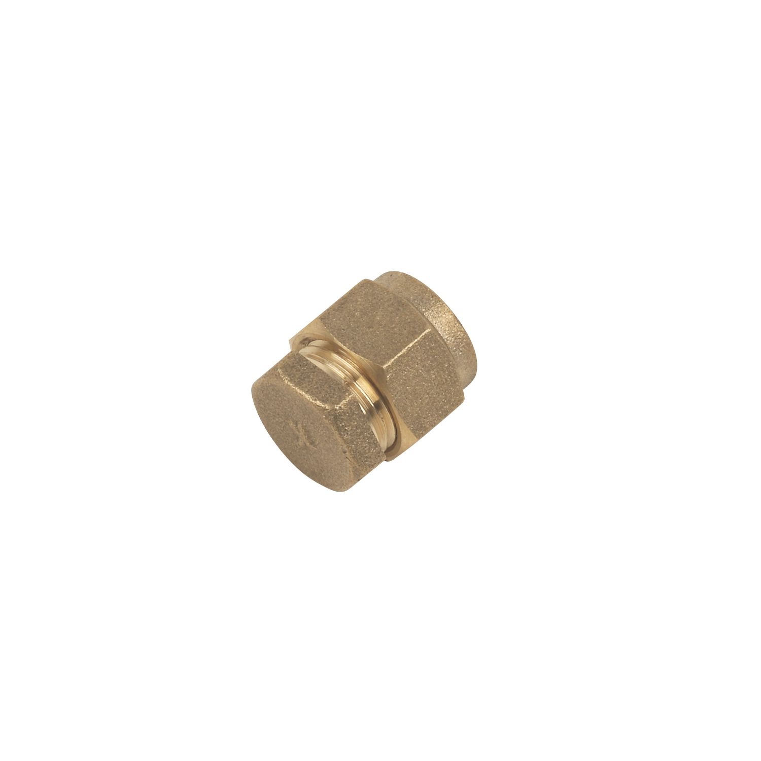 Flomasta Brass Compression Stop End 10mm (66264)