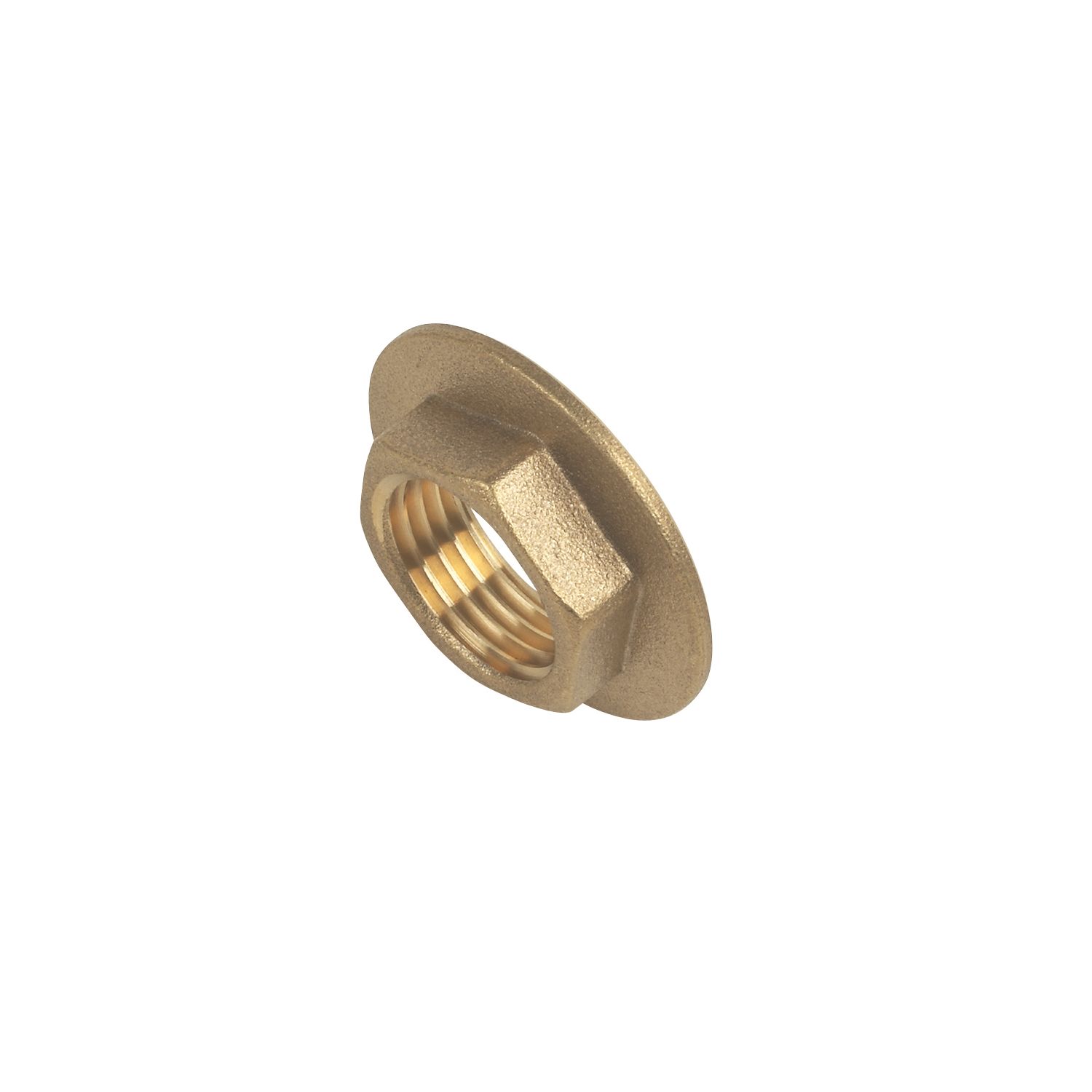 Flomasta BSP Female Flanged Backnuts 1/2" x 2 Pack (66268)