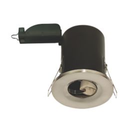 LAP  Fixed  Fire Rated Downlight Brushed Steel