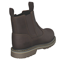 Site Mudguard  Womens Slip-On Safety Boots Brown Size 4
