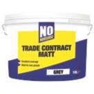 No Nonsense  10Ltr Grey Matt Emulsion  Paint
